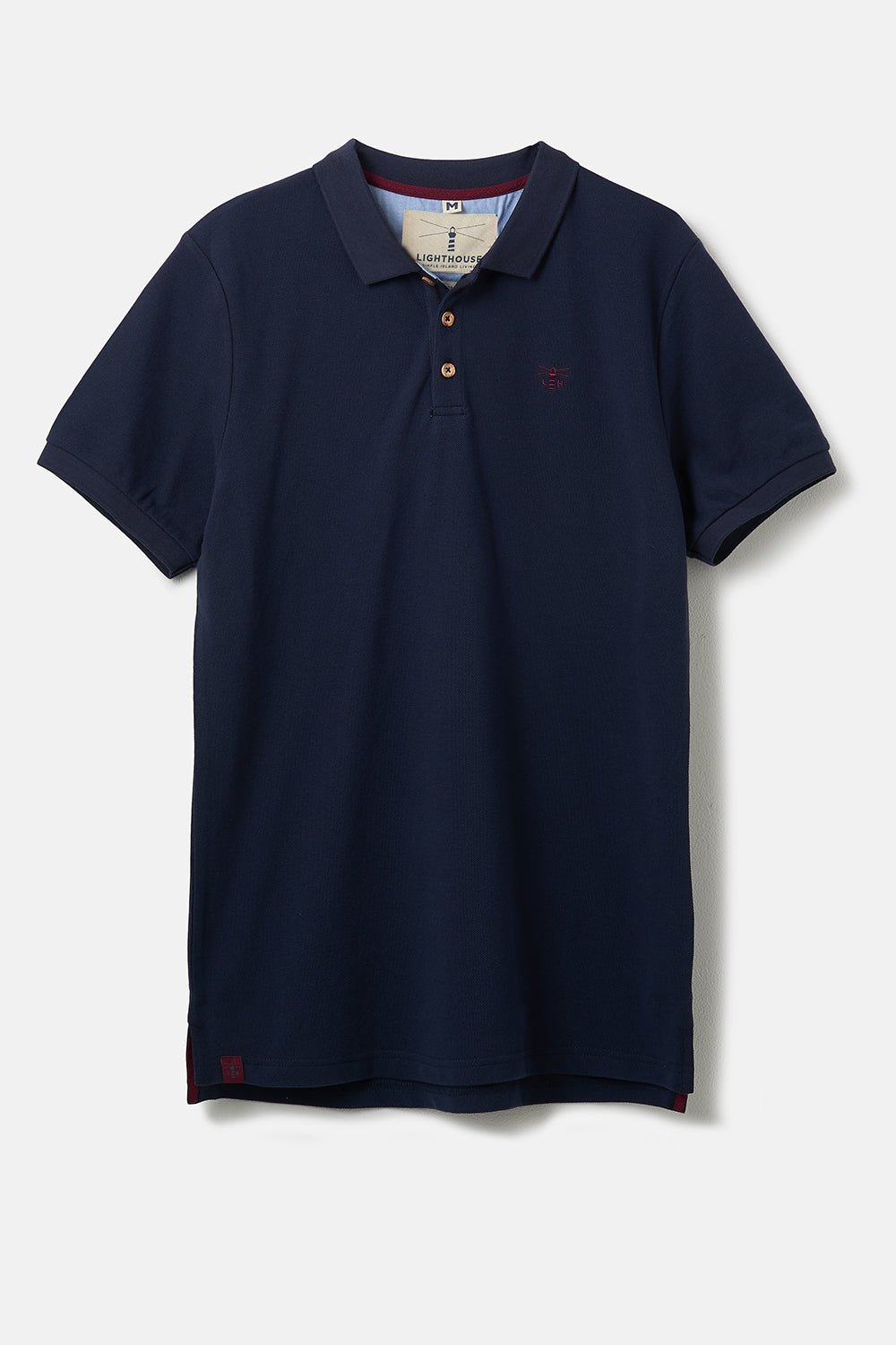 Pier Polo Shirt - Navy - Lighthouse