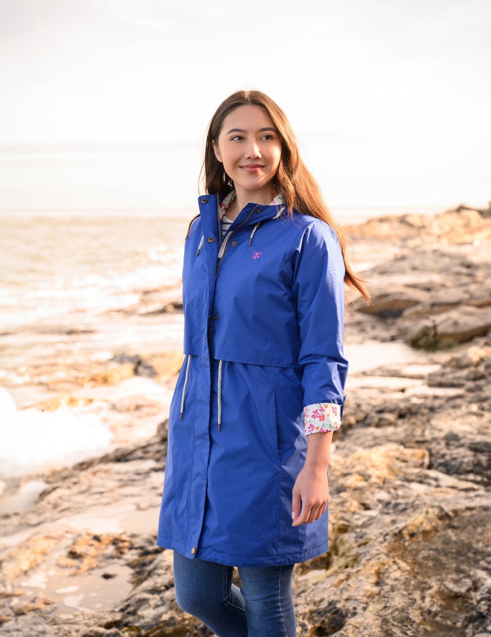 Pippa Coat - Indigo-Lighthouse