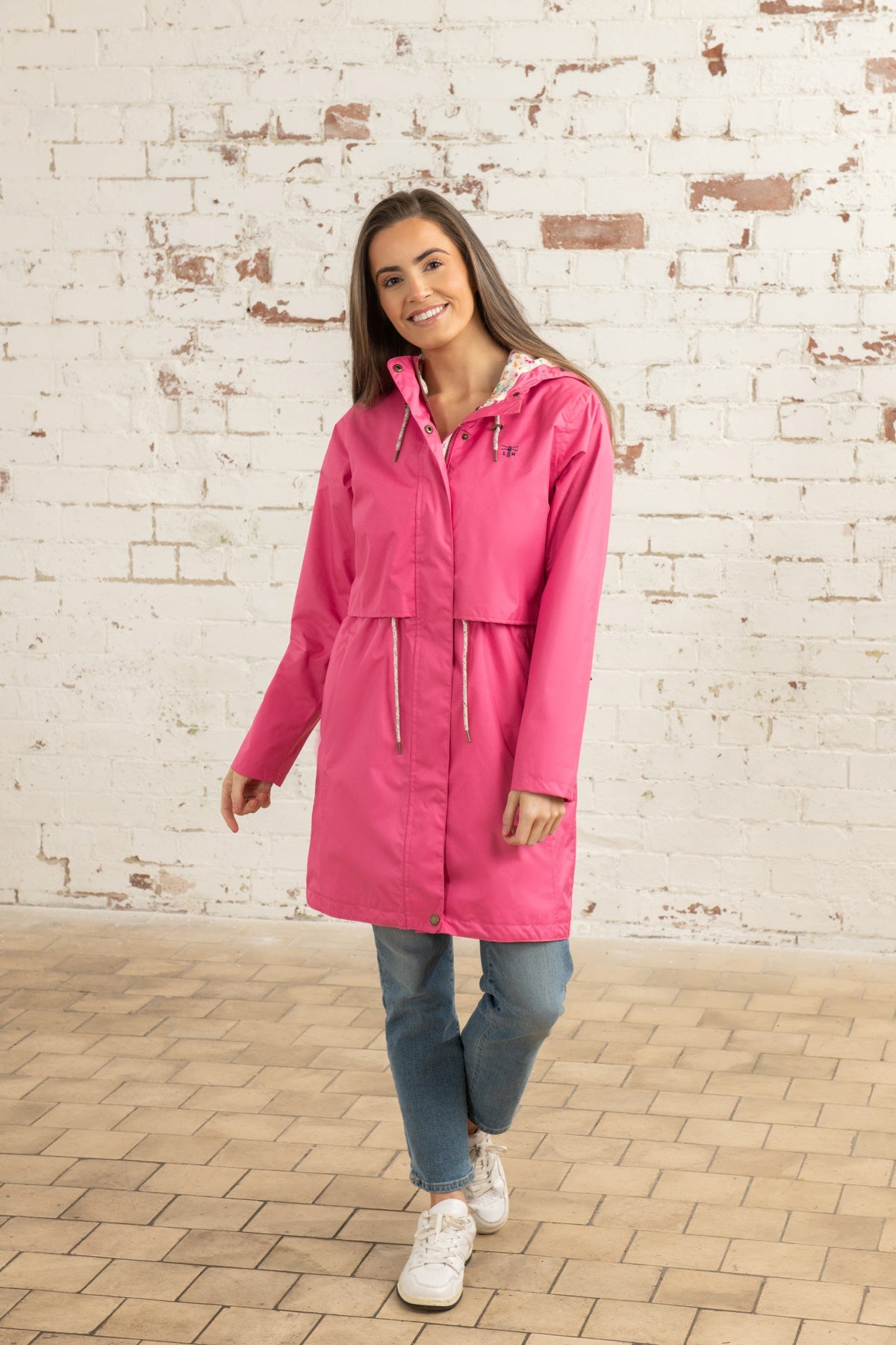 Pippa Coat - Pink-Lighthouse