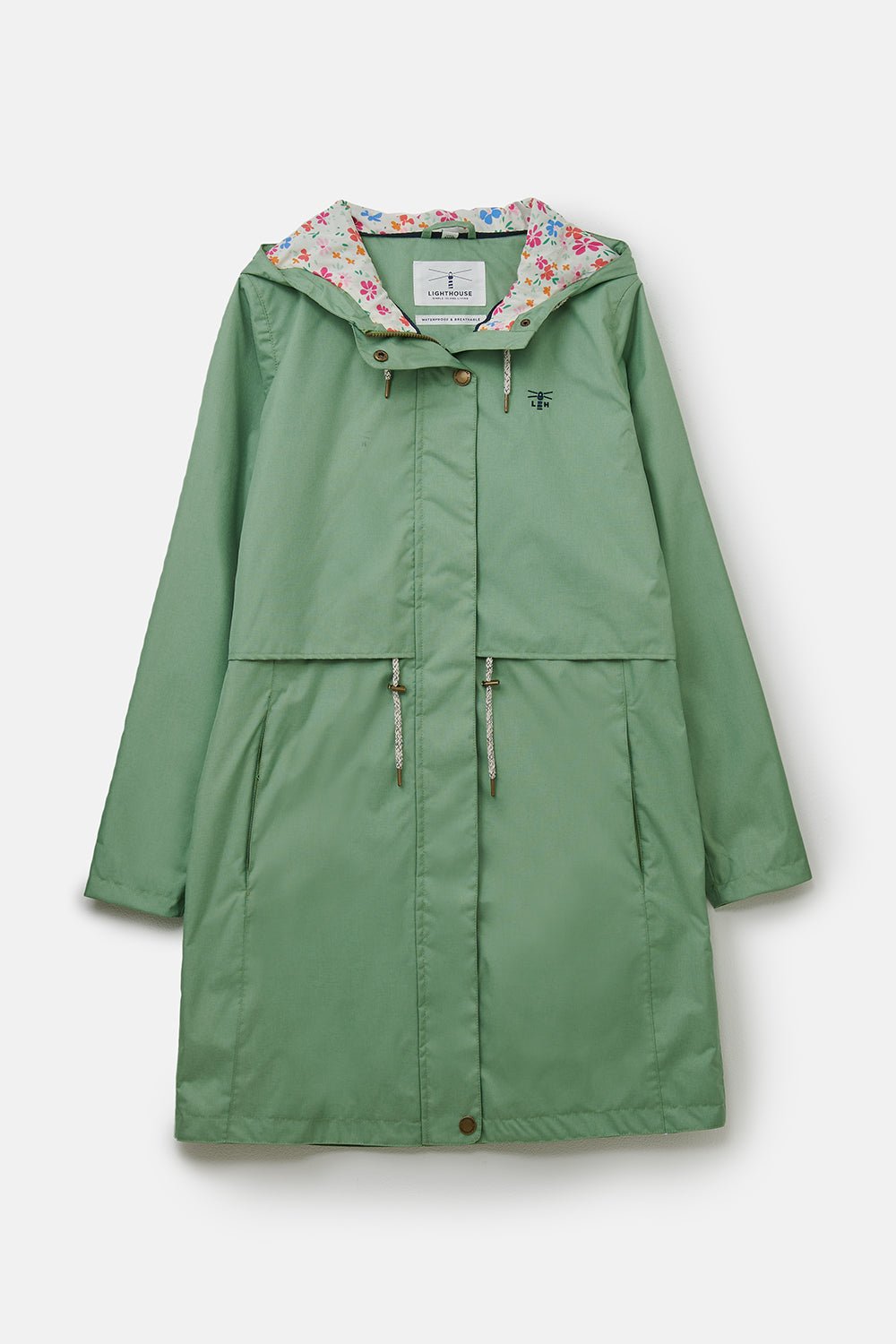 Pippa Coat - Soft Green-Lighthouse