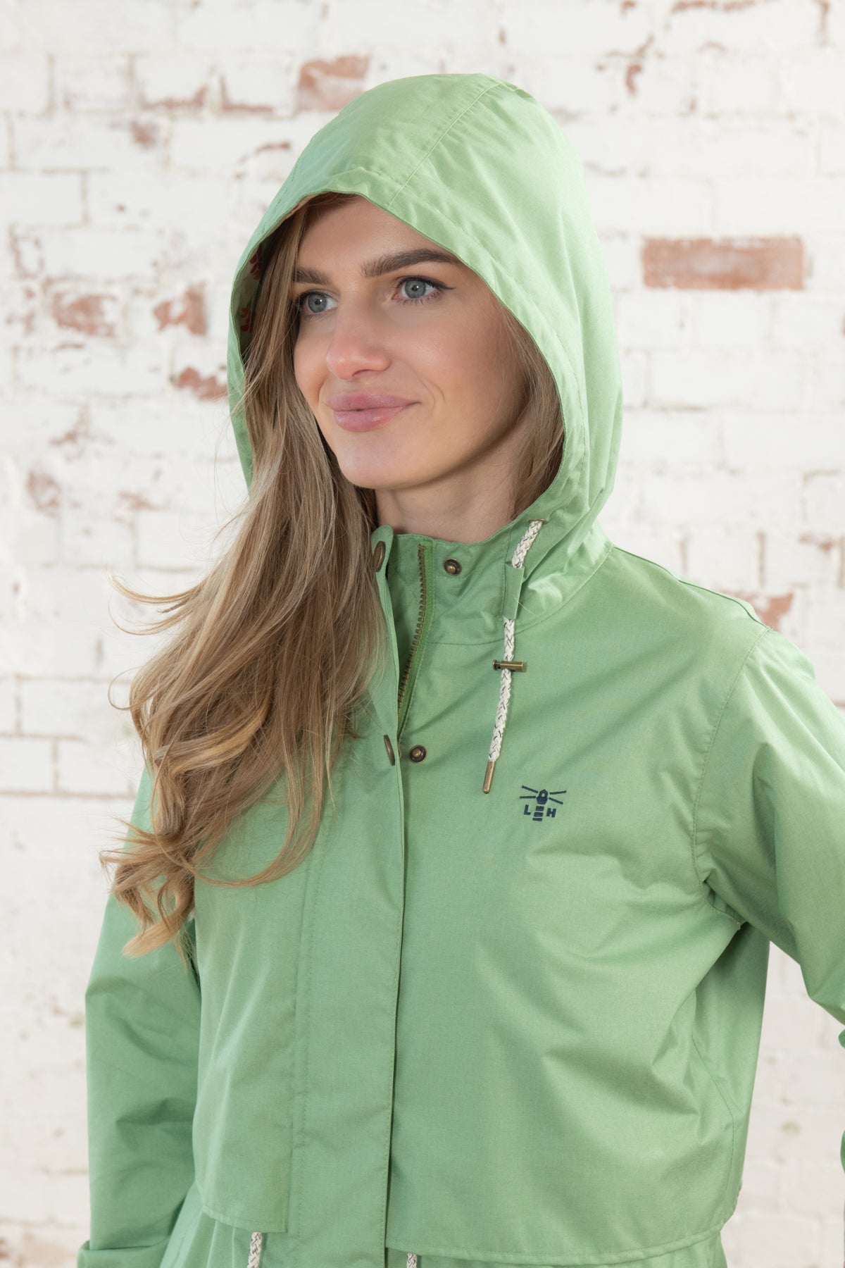 Pippa Coat - Soft Green-Lighthouse