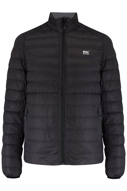 Polar II Mens Down Jacket - Jet Black Charcoal-Mac in a Sac