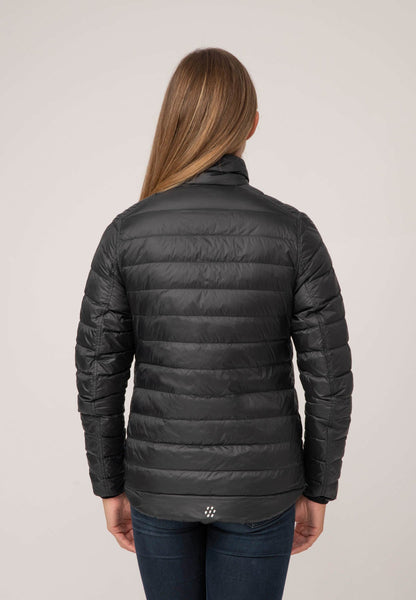 Polar II Womens Down Jacket - Jet Black Teal-Mac in a Sac