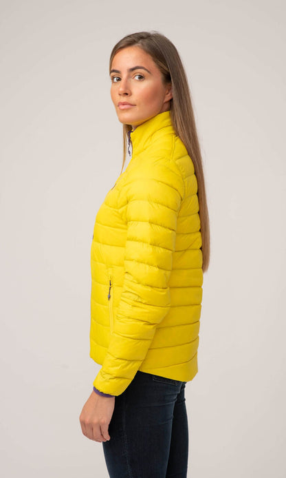 Polar II Womens Down Jacket - Yellow Grape-Mac in a Sac