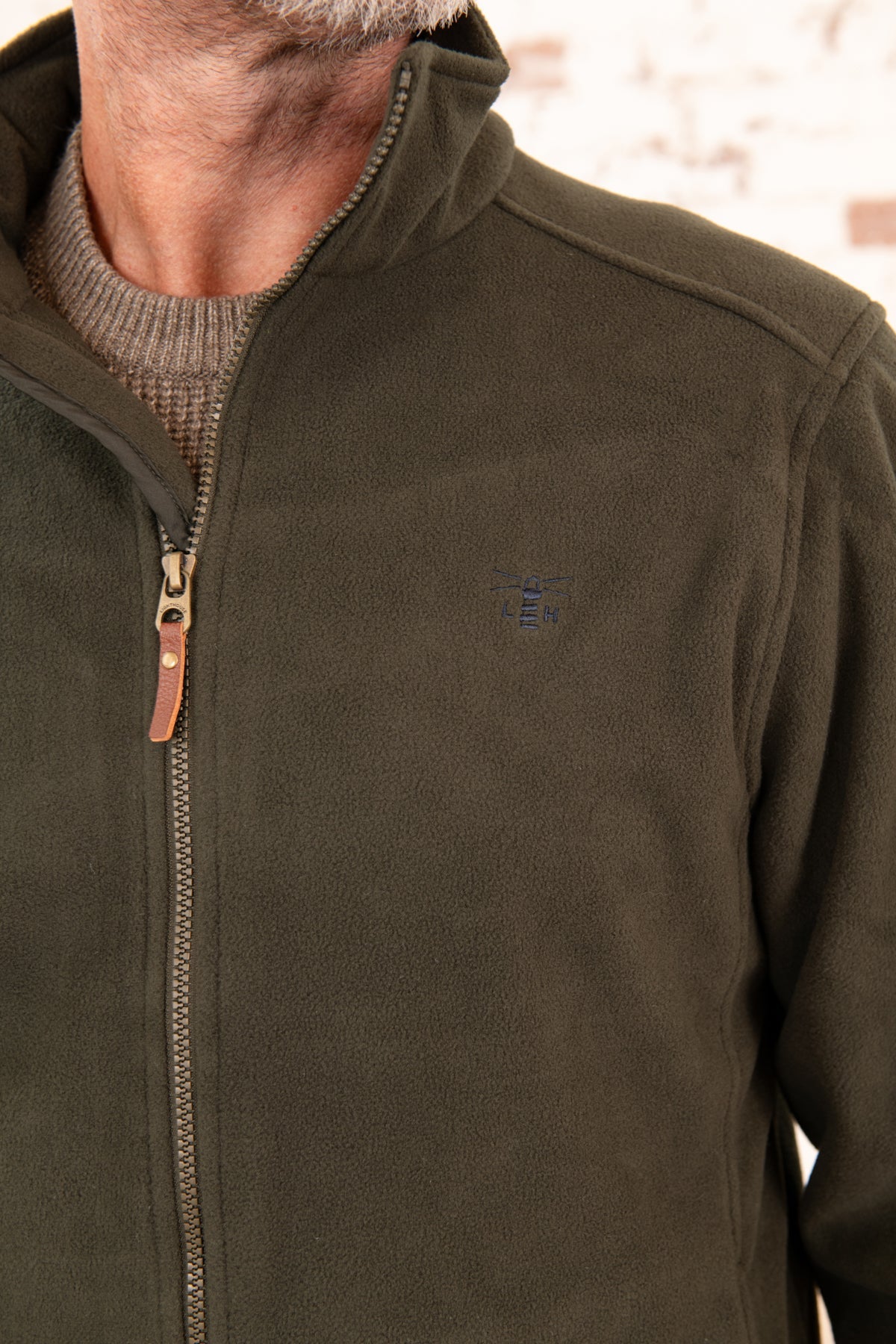 Richmond Waterproof Fleece - Hunter Green-Lighthouse