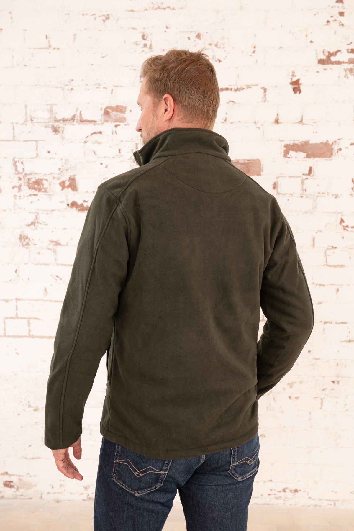 Richmond Waterproof Fleece - Hunter Green-Lighthouse