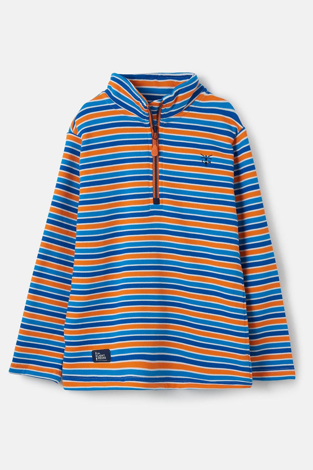 Orange and blue sweatshirt sale
