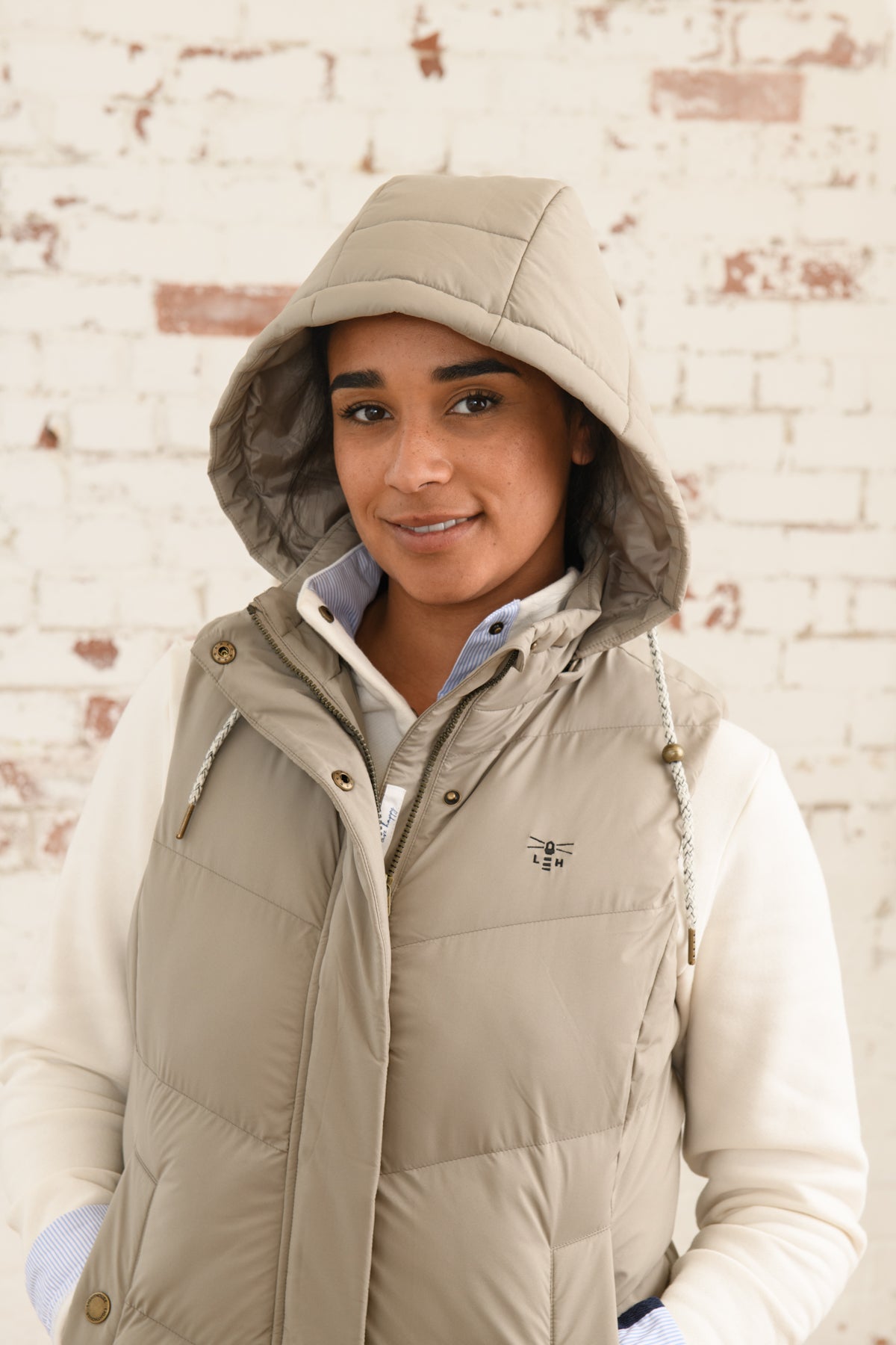Savannah Long Gilet - Mocha - Lighthouse