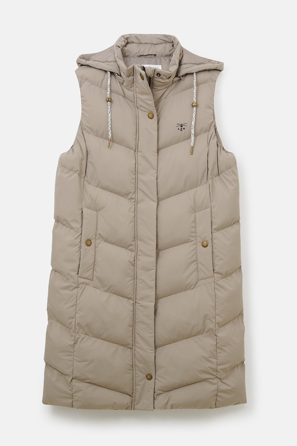 Savannah Long Gilet - Mocha-Lighthouse