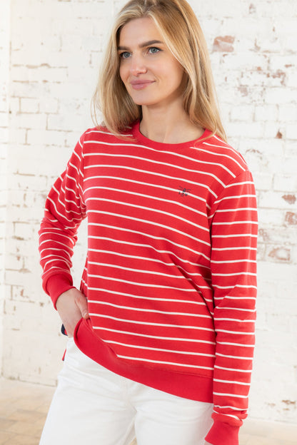 Seaside Jersey - Poppy Stripe-Lighthouse