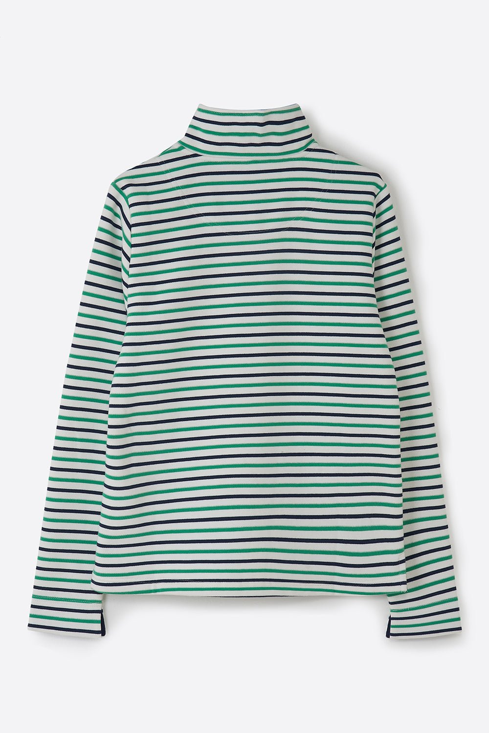 Shore Sweatshirt - Seagrass Navy Stripe