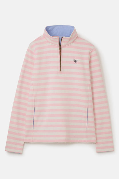 Shore Sweatshirt - Soft Pink Stripe-Lighthouse