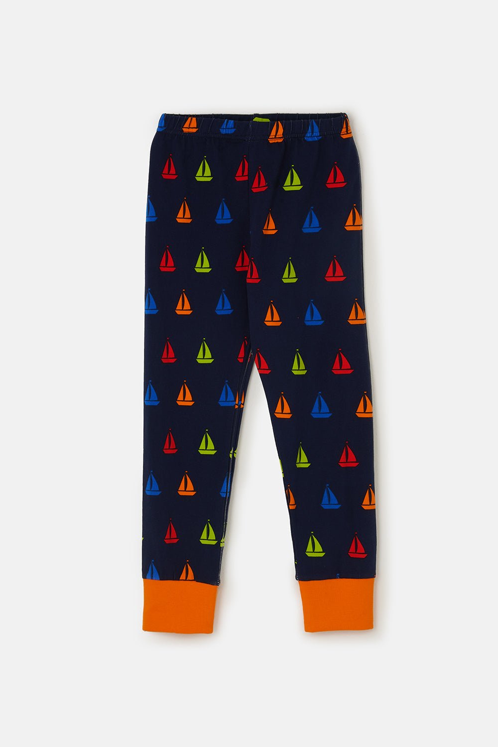 Kids' pyjamas, Navy Boat Print
