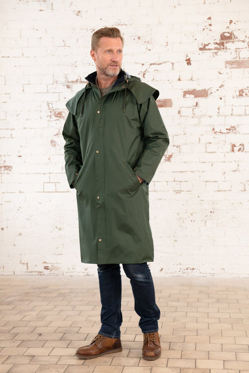 Stockman Long Raincoat Duffel Men's Coats Lighthouse