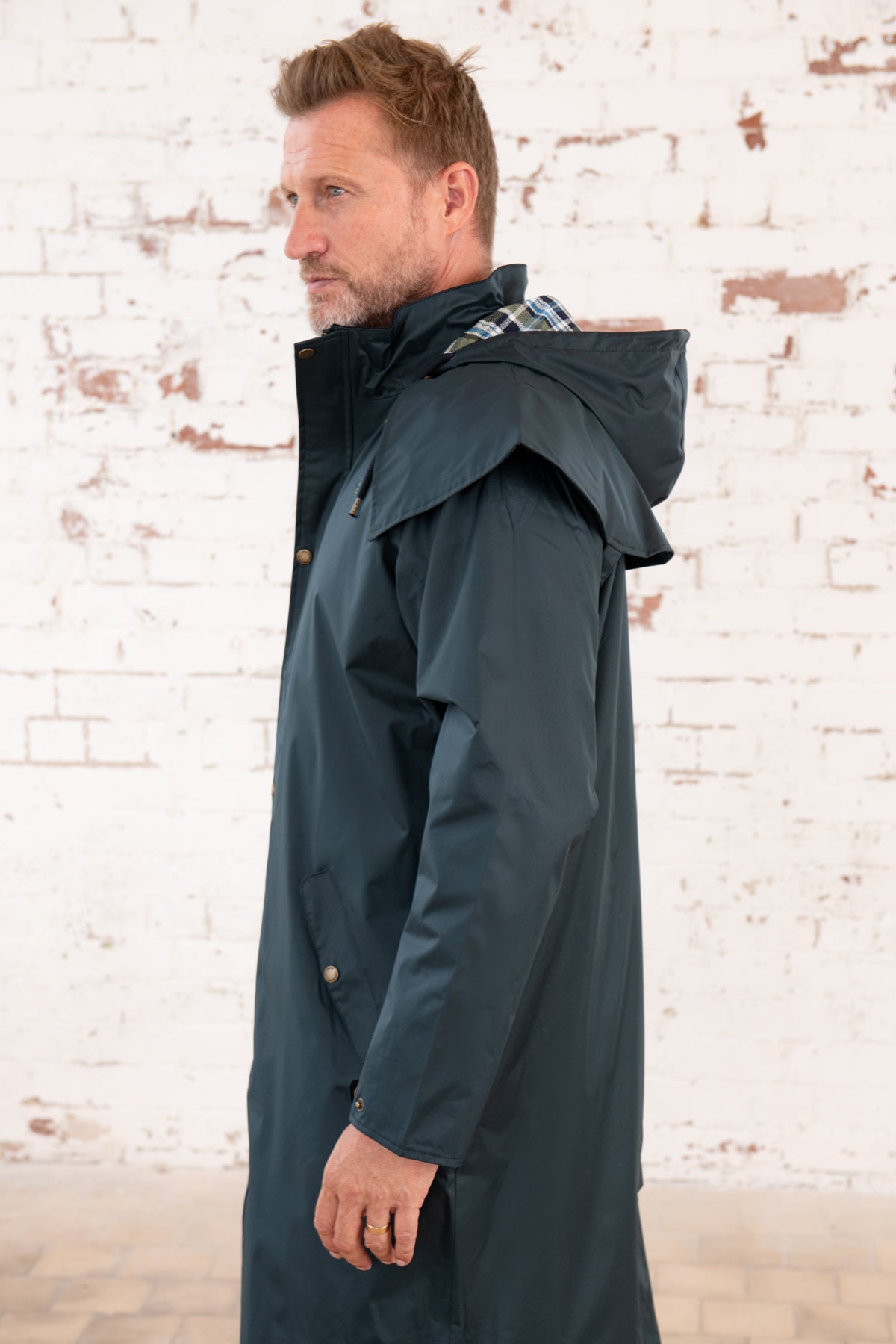 Scippis - Stockman Coat (Rain Wear) - Brown, Small Scippis - Stockman Coat (Rain Wear) - Brown, Small