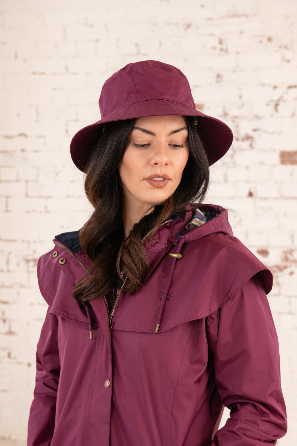 Storm Rain Hat - Plum-Lighthouse