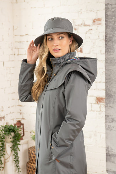 Storm Women s Waterproof Rain Hat Urban Grey Lighthouse