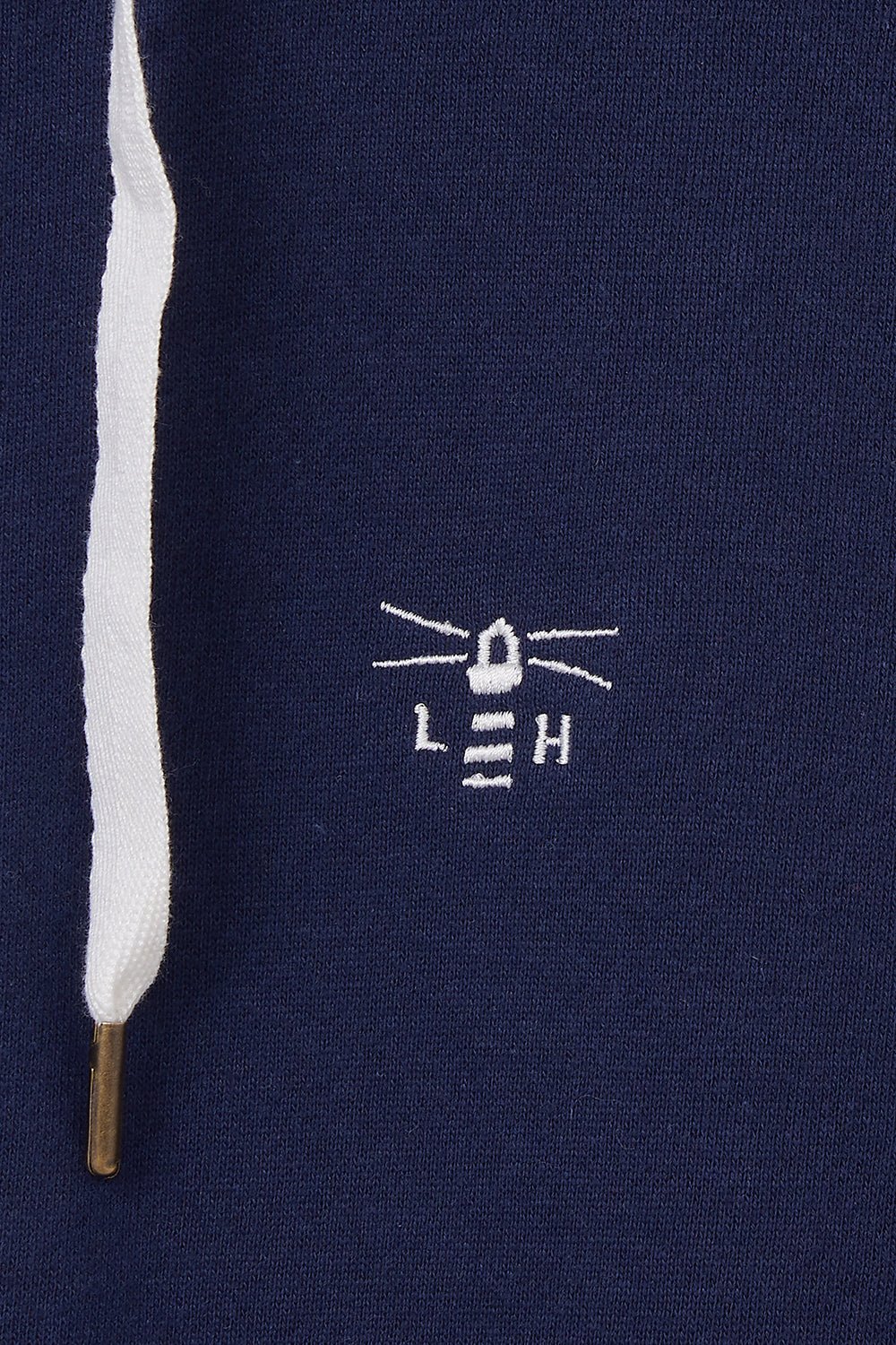 Strand Hooded Top - Navy - Lighthouse