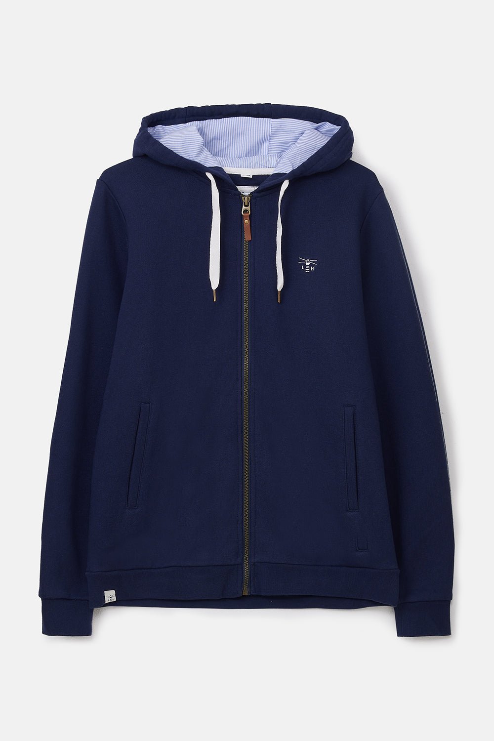 Strand Hooded Top - Navy - Lighthouse